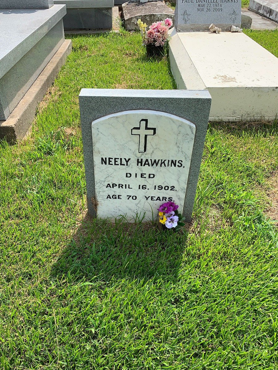 Neely Hawkins' Grave
